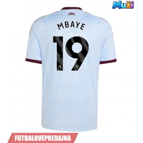 Lacne Muži Futbalové dres Aston Villa Ibrahim Mbaye #19 2026-27 Krátky Rukáv - Tretina